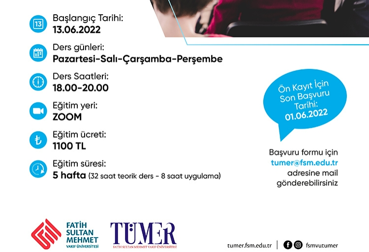 Çevrimiçi Yabancı Dil Olarak Türkçe Öğretimi Sertifika Programı