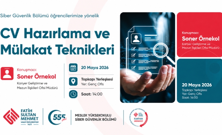 CV Hazırlama ve Mülakat Teknikleri
