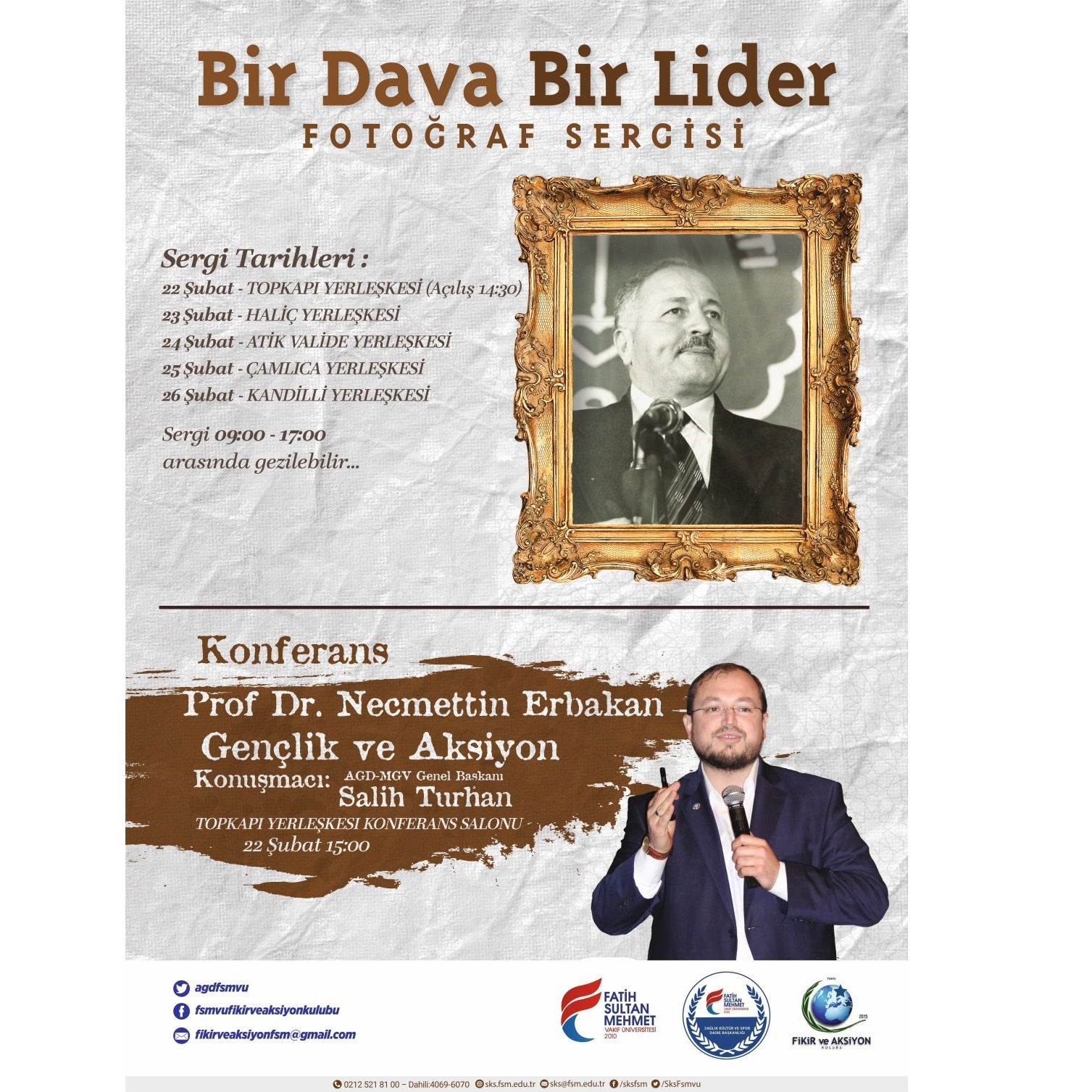 Bir Dava Bir Lider Konferansı