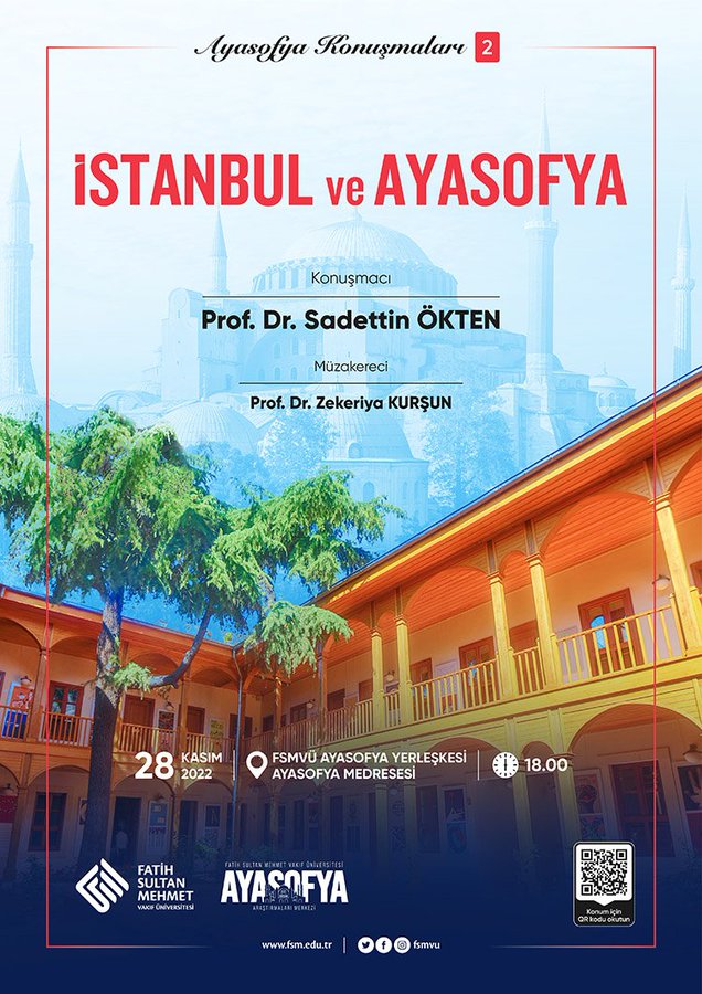Ayasofya Konuşmaları 2: İstanbul ve Ayasofya