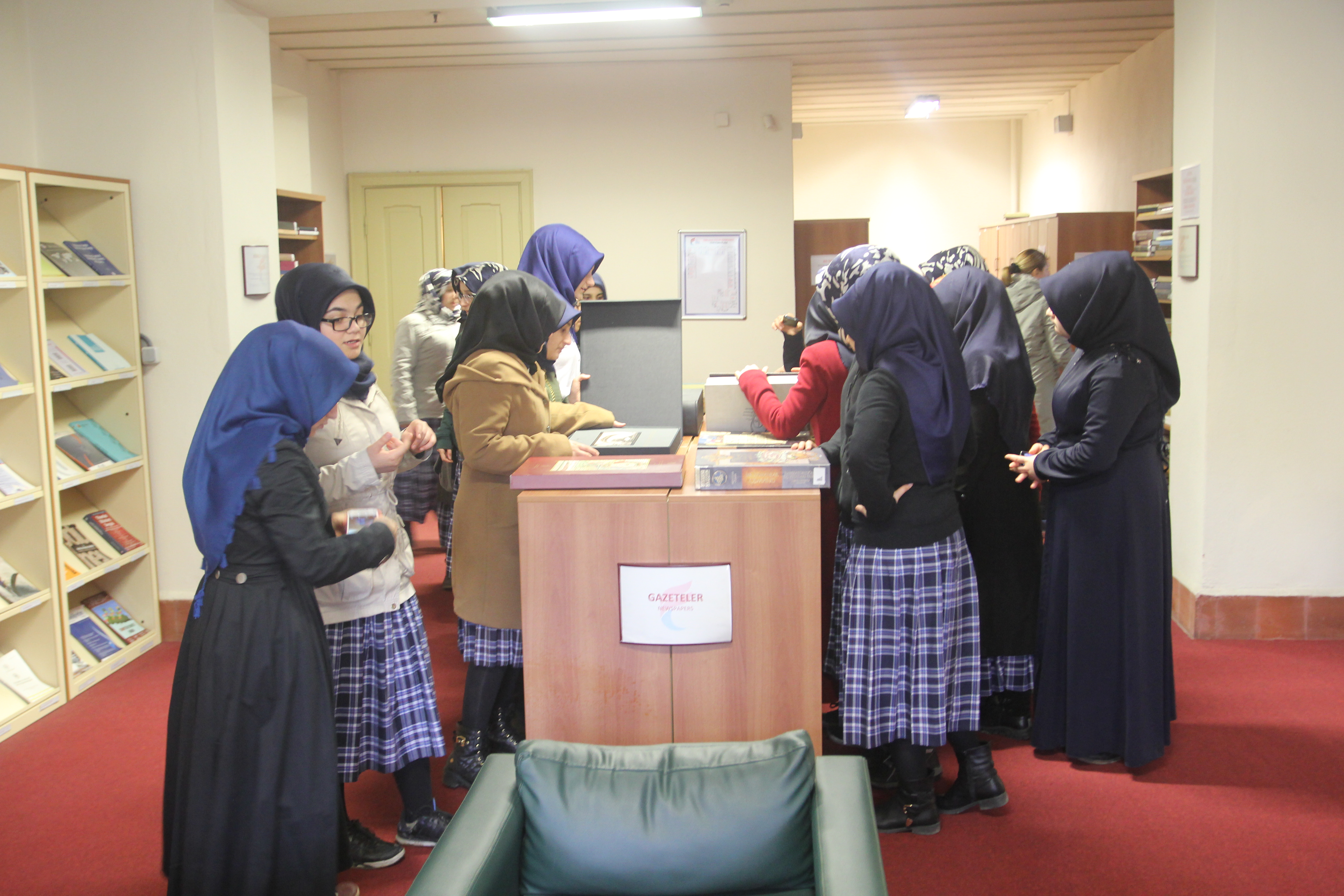 Bağcılar Ahi Evren Anadolu İmam Hatip Lisesi Öğrencileri İslami İlimler Fakültemizde