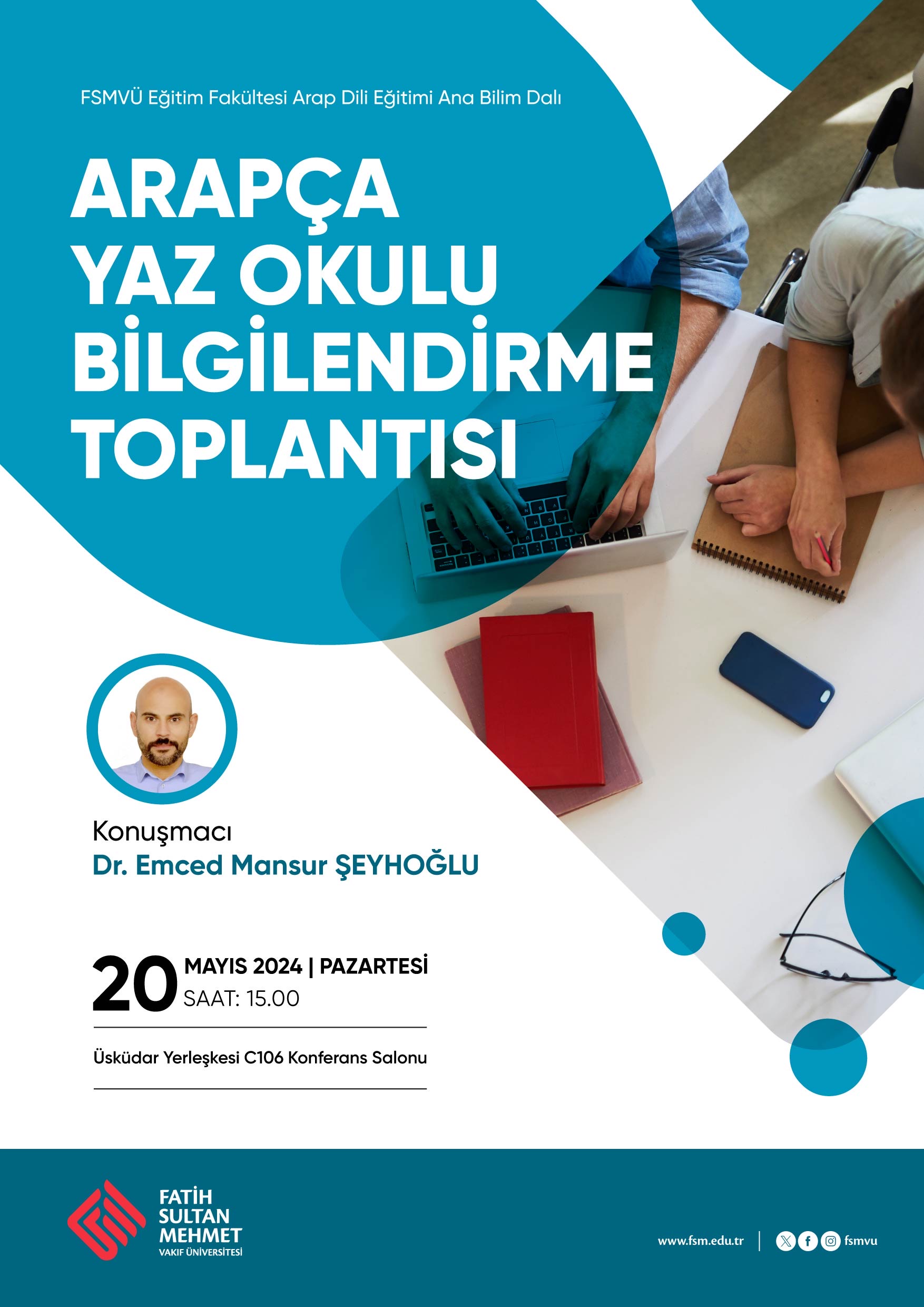 Arapça Yaz Okulu Bilgilendirme Toplantısı