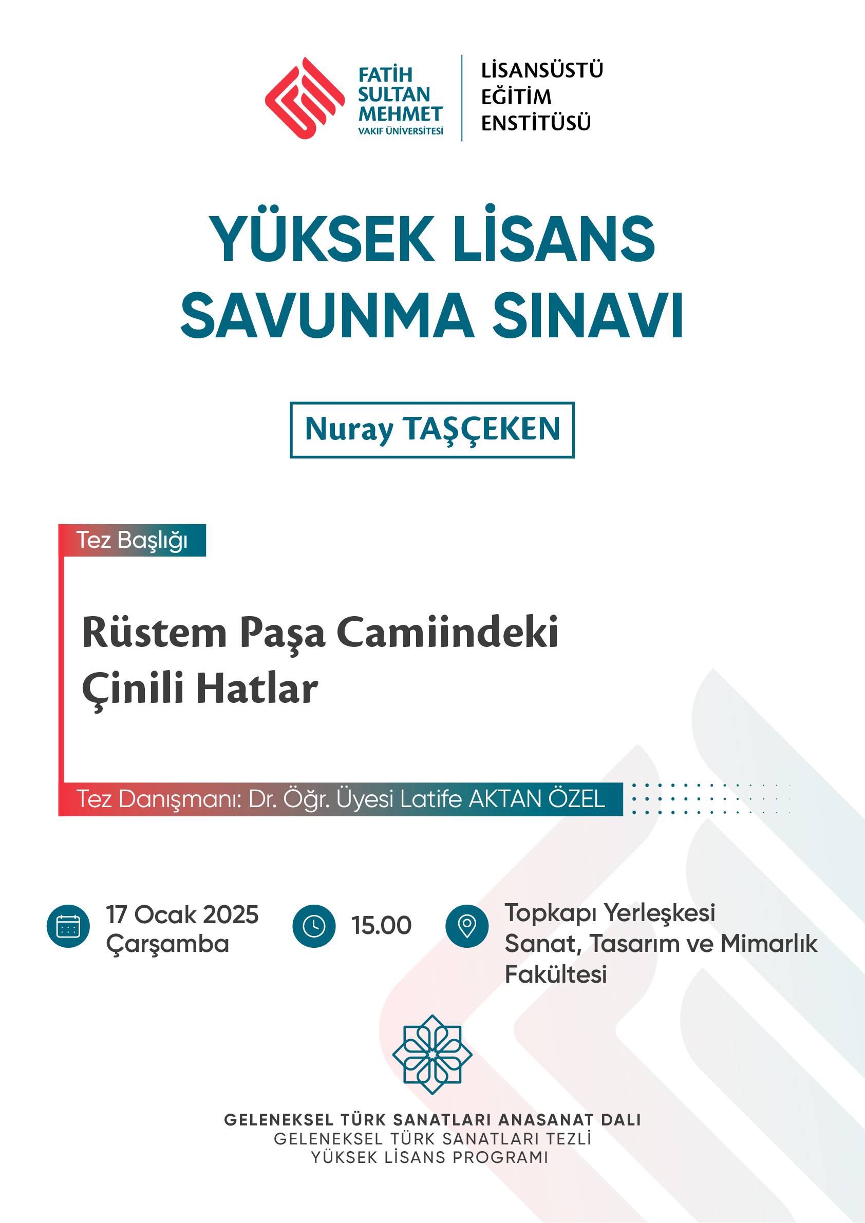 Tez Savunma Sınavı