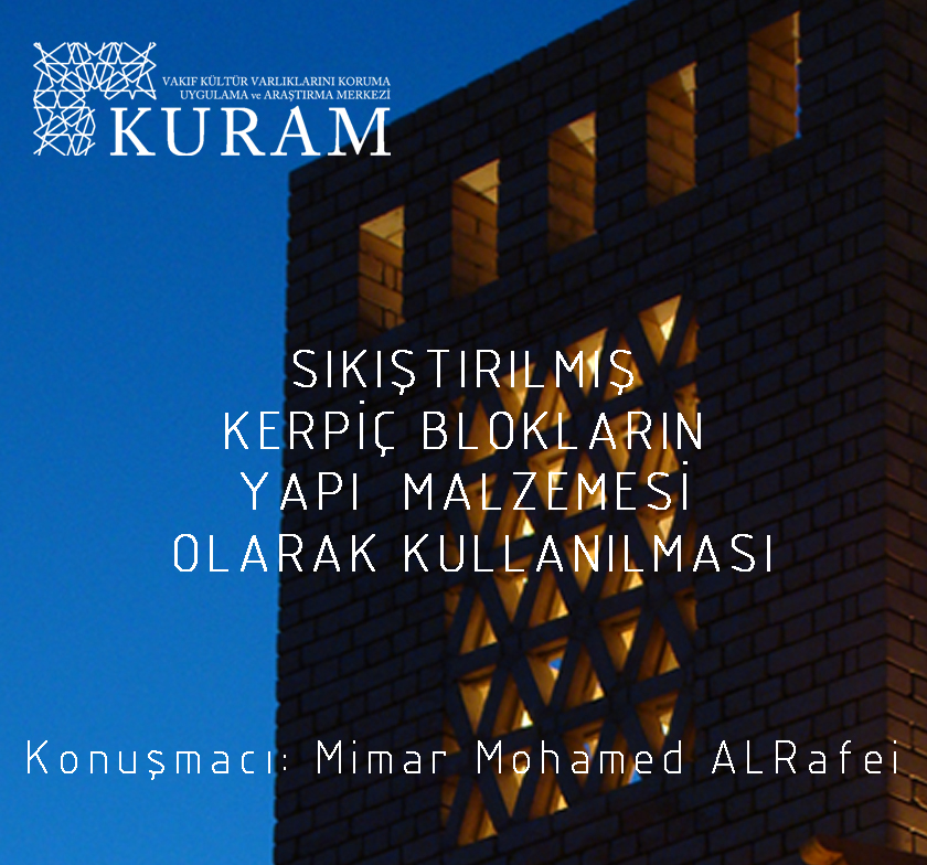 Sıkıştırılmış Kerpiç Blokların Yapı Malzemesi Olarak Kullanılması