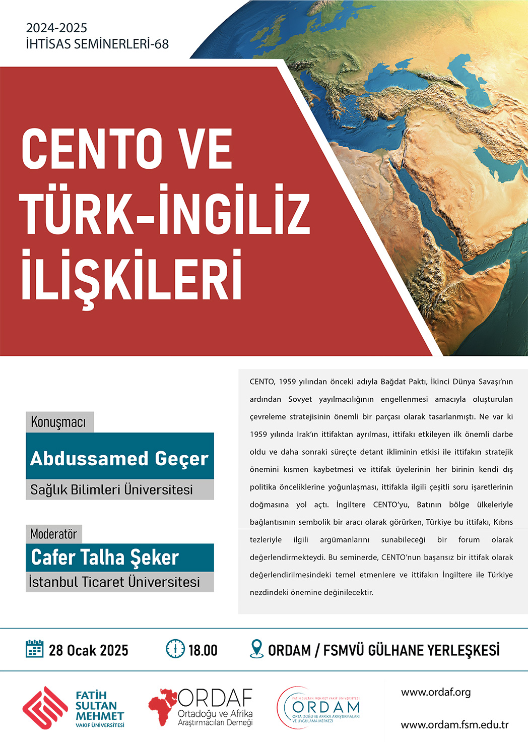 CENTO ve Türk-İngiliz İlişkileri