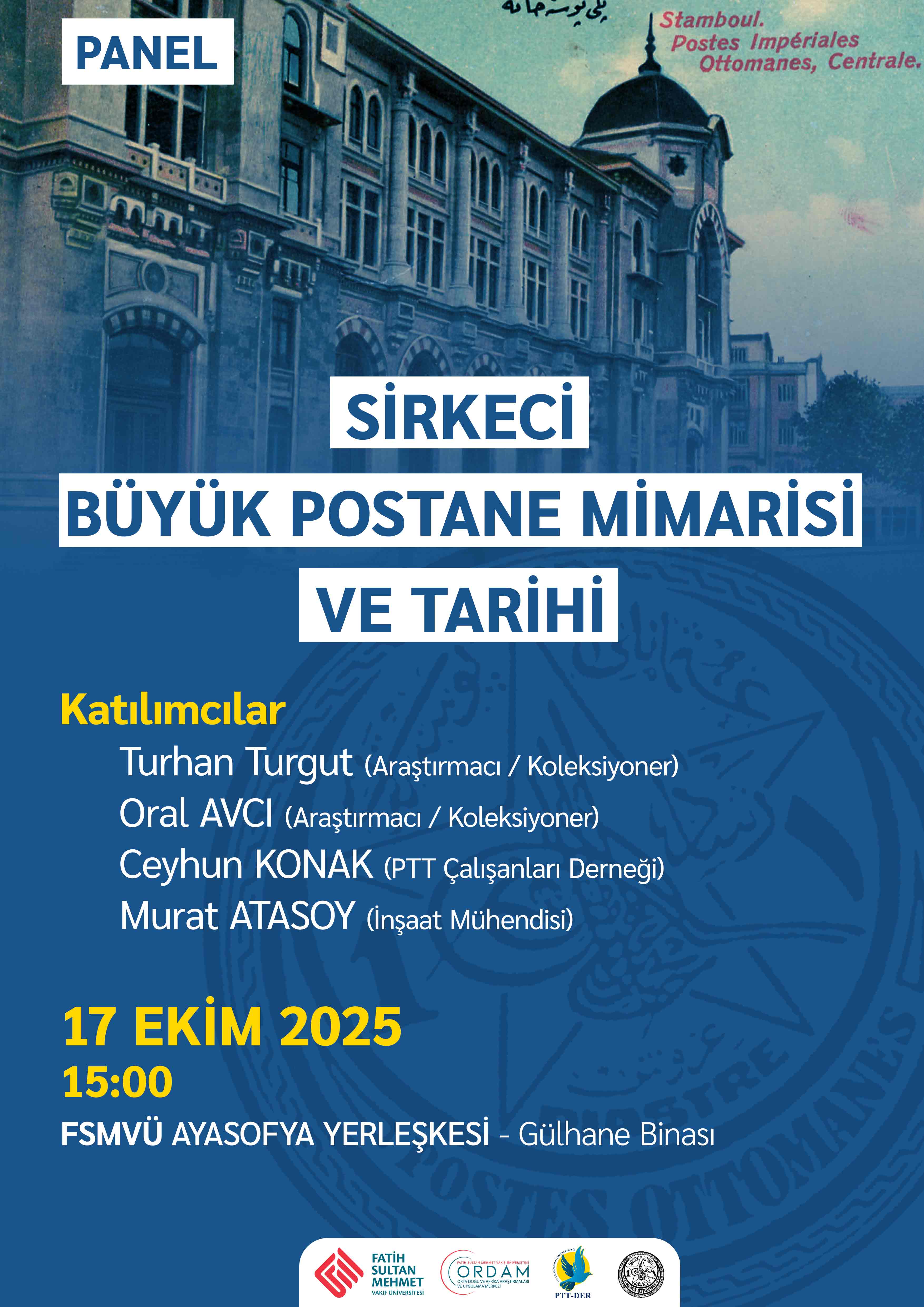 Sirkeci Büyük Postane Mimarisi ve Tarihi