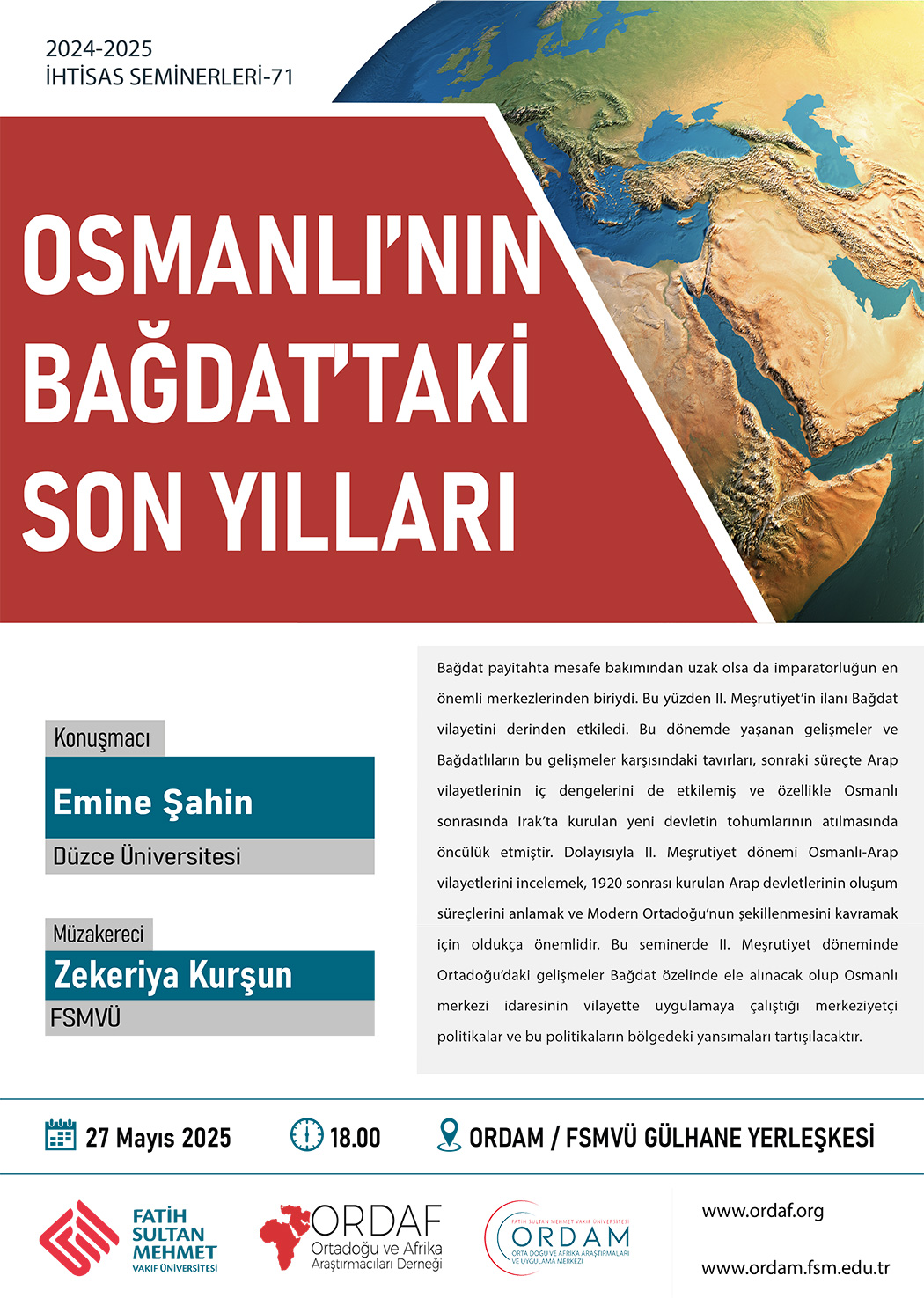 Osmanlı'nın Bağdat'taki Son Yılları