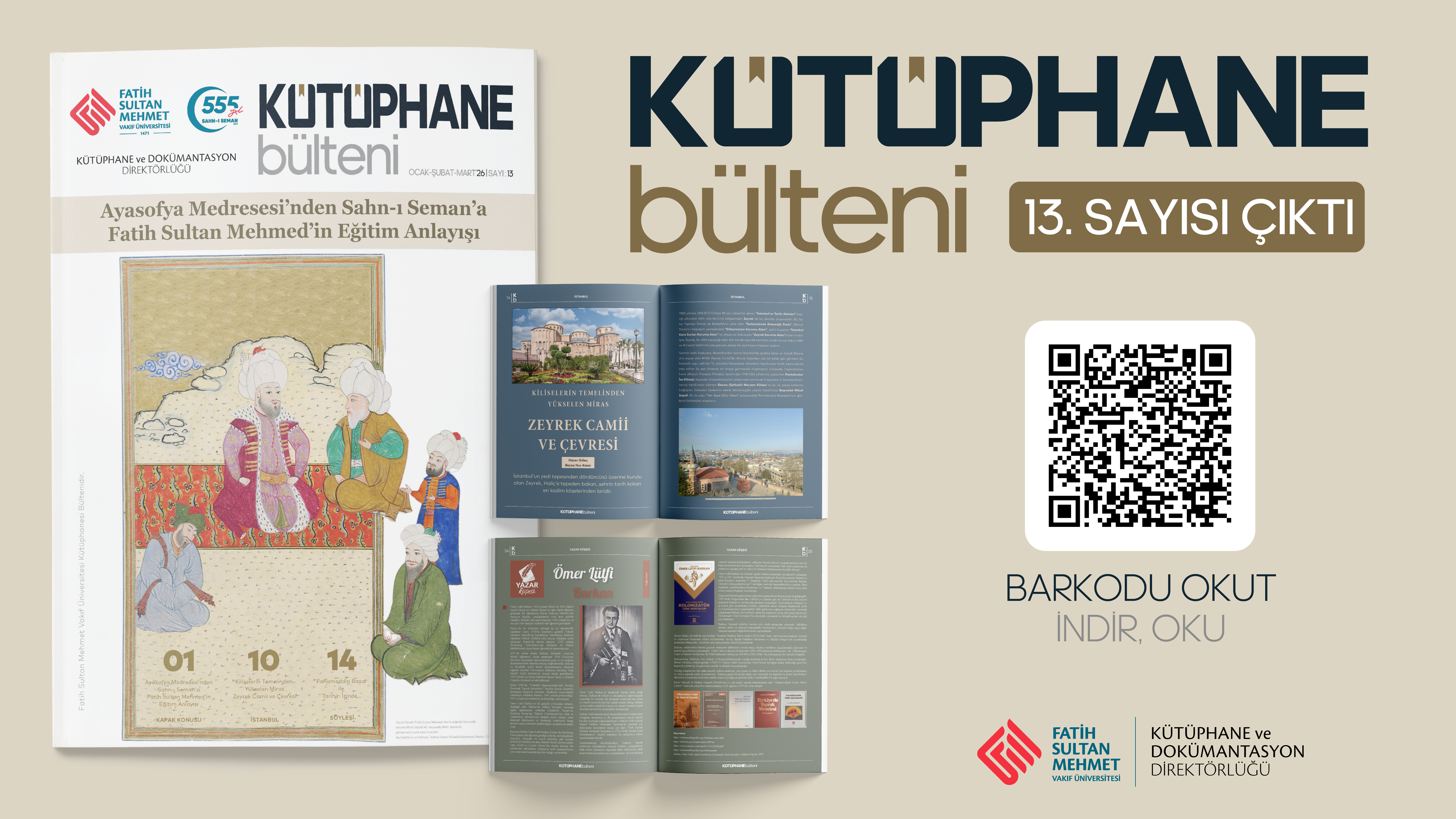 Kütüphane Bülteni 13. Sayı Yayında