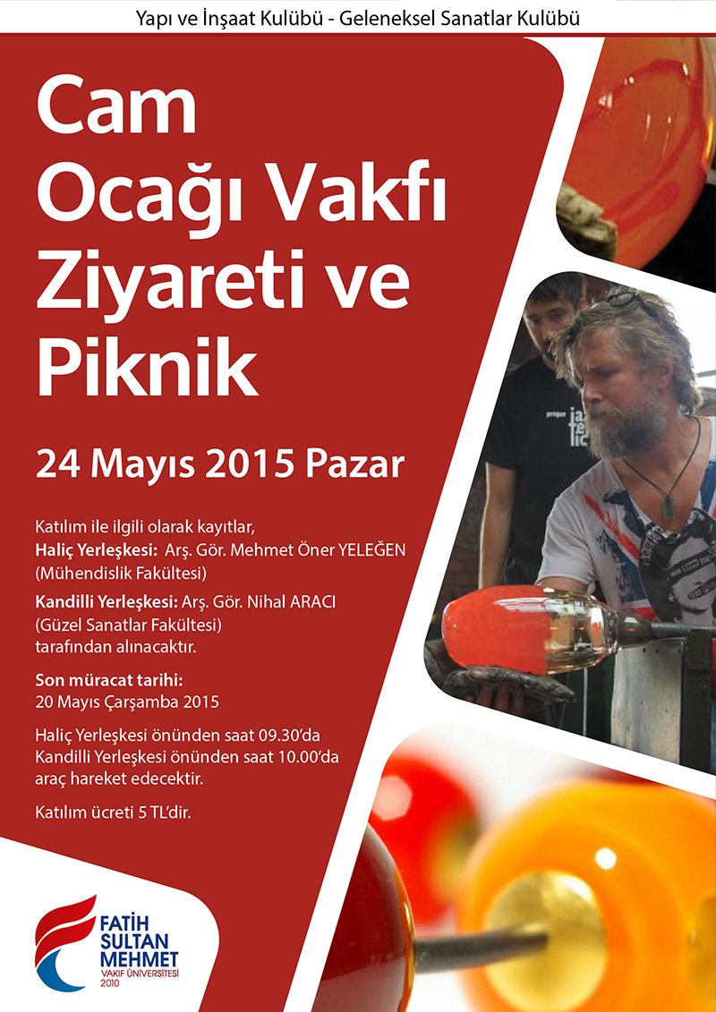Cam Ocağı Vakfı Ziyareti ve Piknik