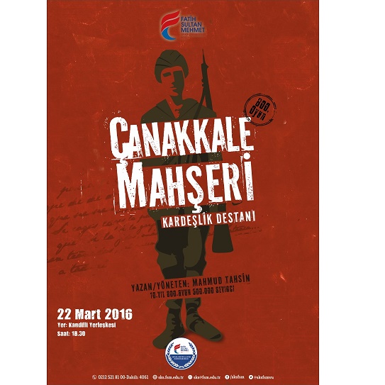 Çanakkale Mahşeri Tiyatro Oyunu