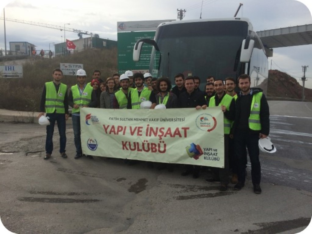 Kariyer merkezi ile Birlikte İzmit Körfezi Geçiş Köprüsü  Teknik Gezi