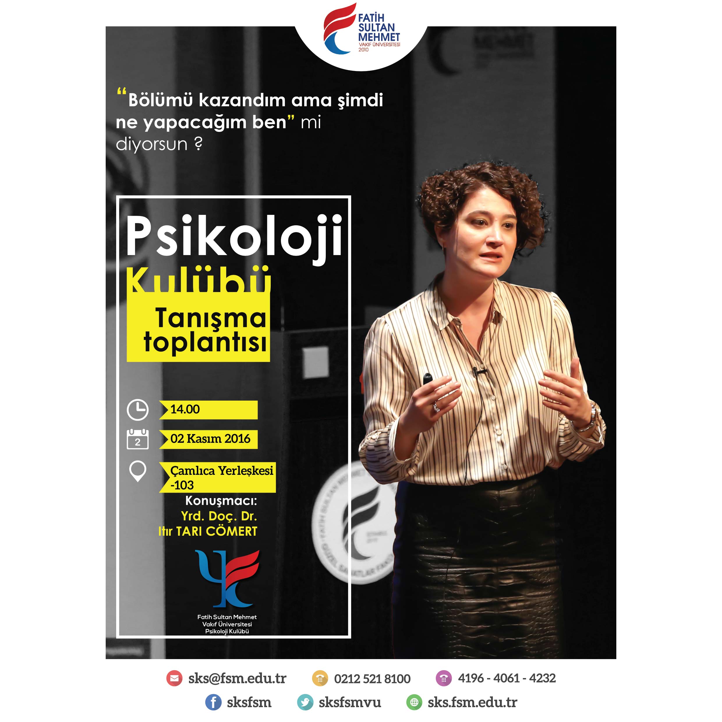 Psikoloji Kulübü Tanışma Toplantısı Çamlıca