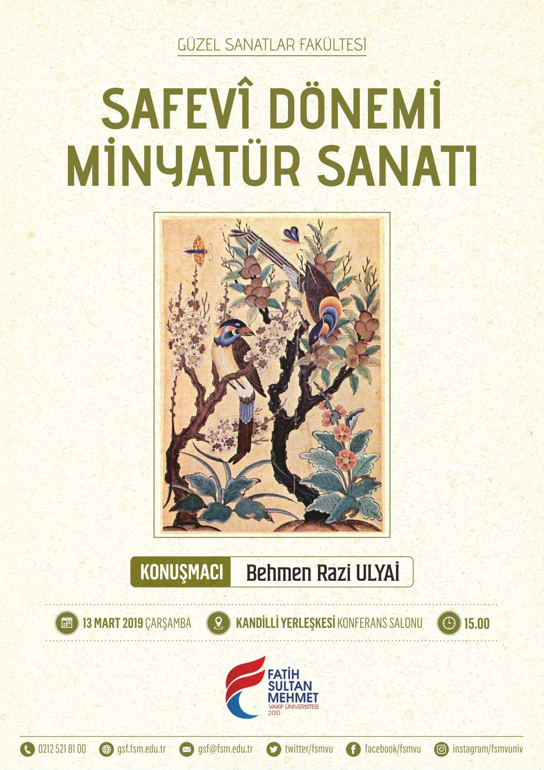 Safevi Dönemi Minyatür Sanatı