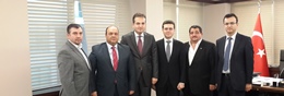 Savunma Sanayii Müsteşar Yardımcısı Sn. Sedat Güldoğan'a Nezaket Ziyareti