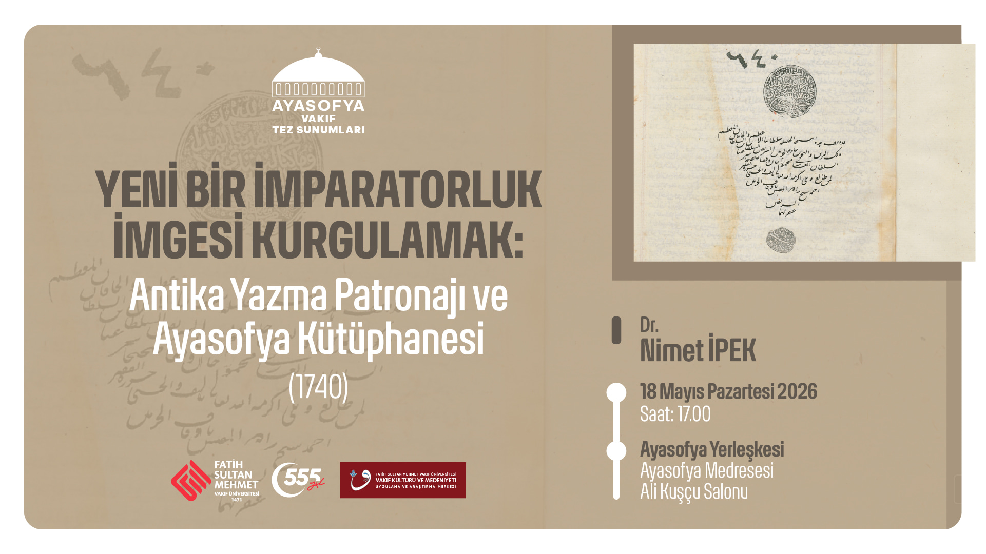Yeni Bir İmparatorluk İmgesi Kurgulamak