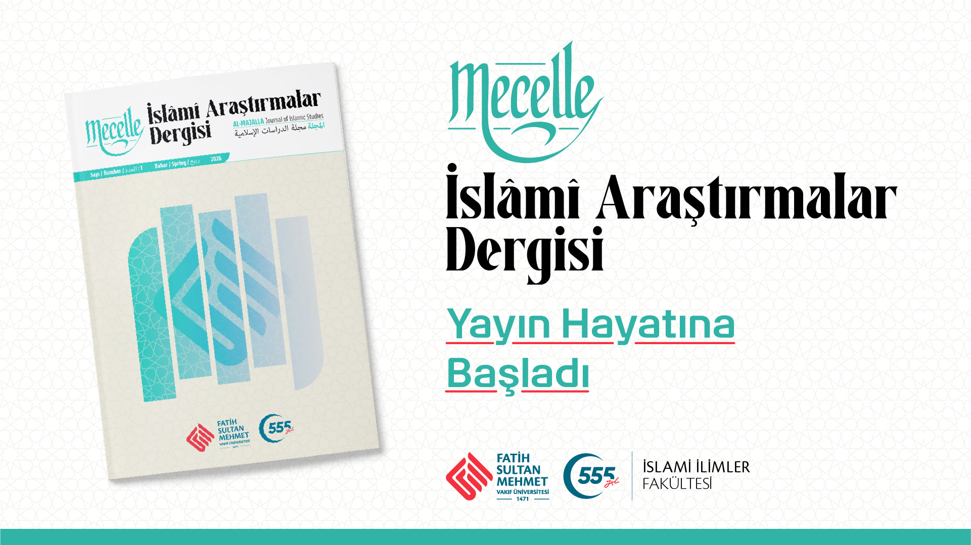 Mecelle Dergisi Yayın Hayatına Başladı