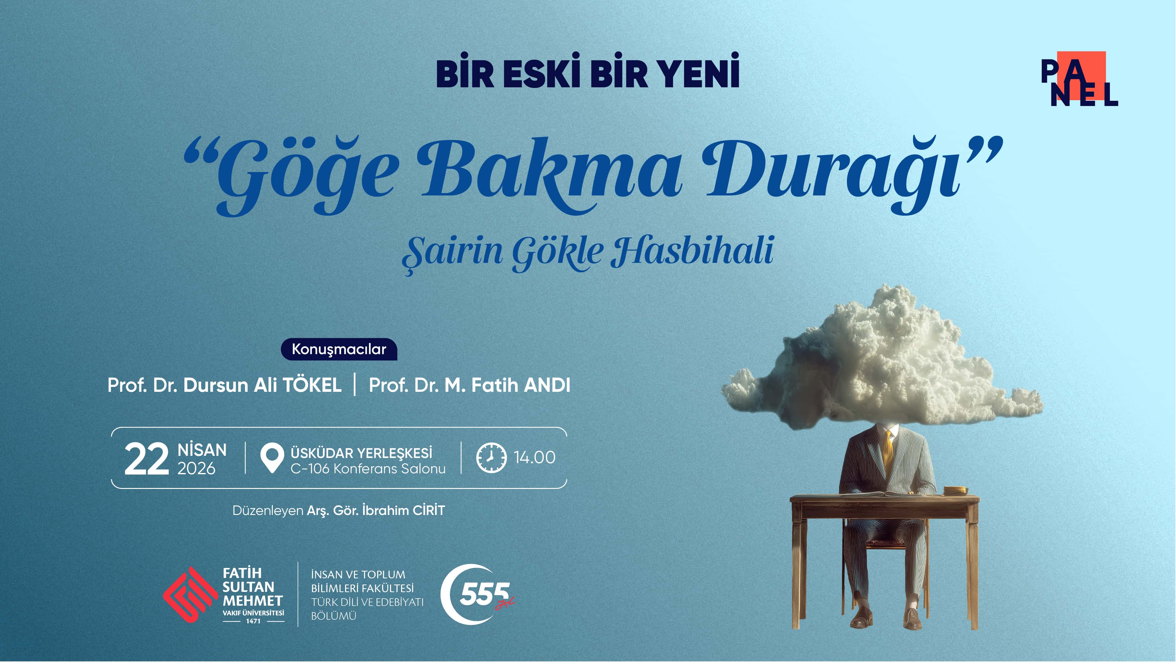 Göğe Bakma Durağı' Şairin Gökle Hasbihali