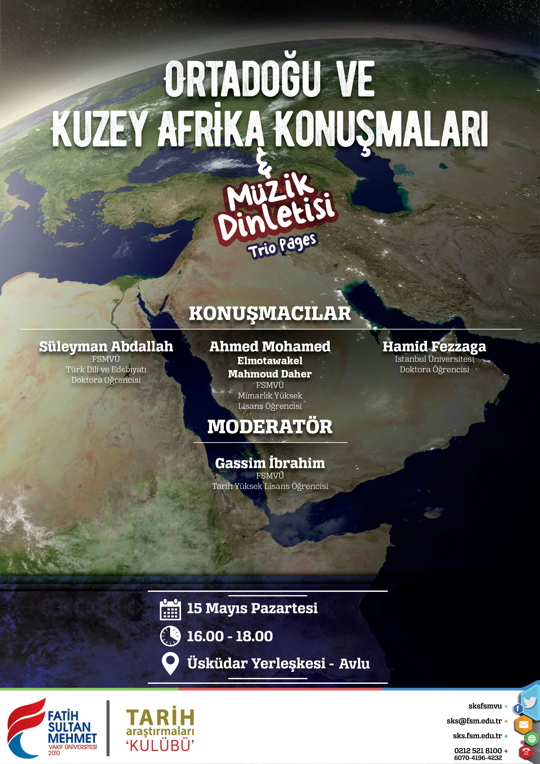 Ortadoğu ve Kuzey Afrika Konuşmaları & Müzik Dinletisi