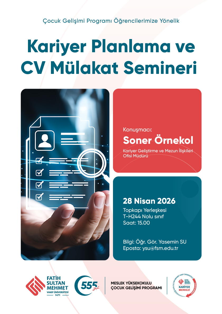 Kariyer Planlama CV Mülakat Semineri