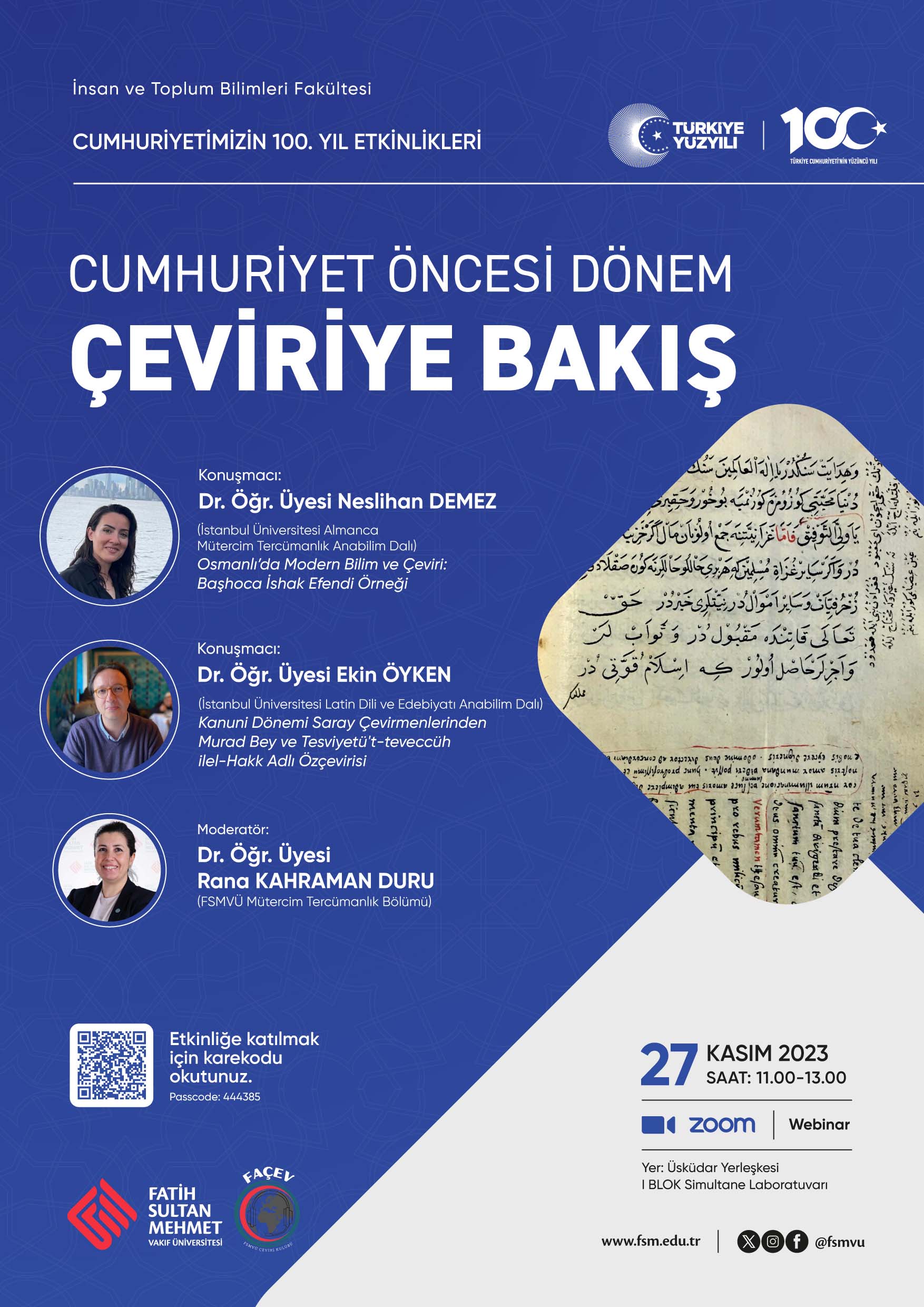 Cumhuriyet Öncesi Dönem Çeviriye Bakış