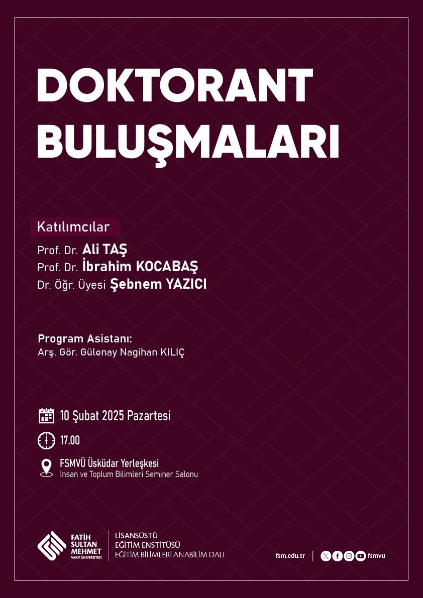 Doktorant Buluşması