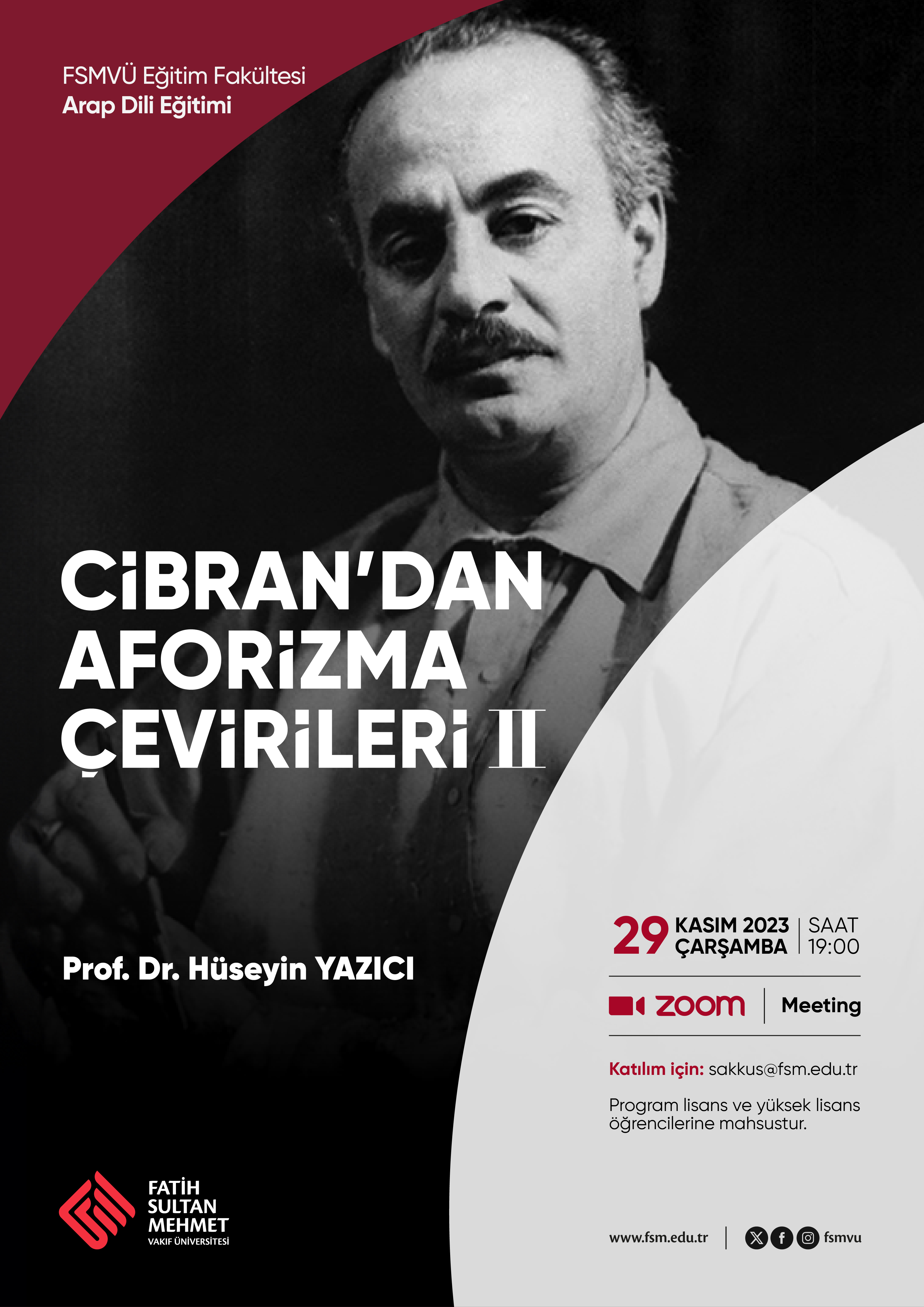 Cibran'dan Aforizma Çevirileri II