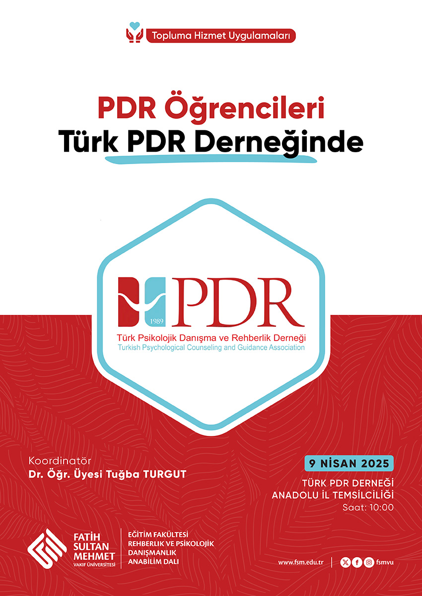 PDR Öğrencileri Türk PDR Derneğinde