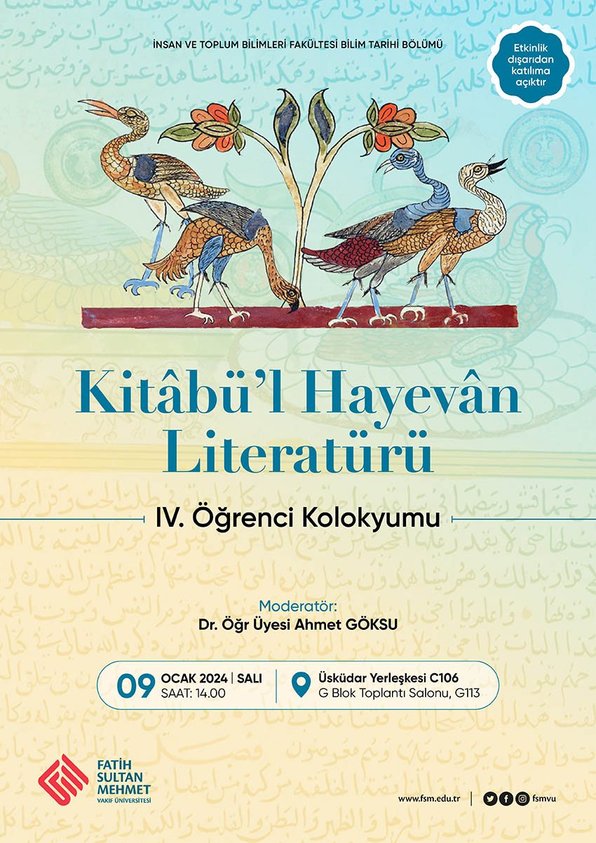 Kitâbü'l Hayevân Literatürü Kolokyumu