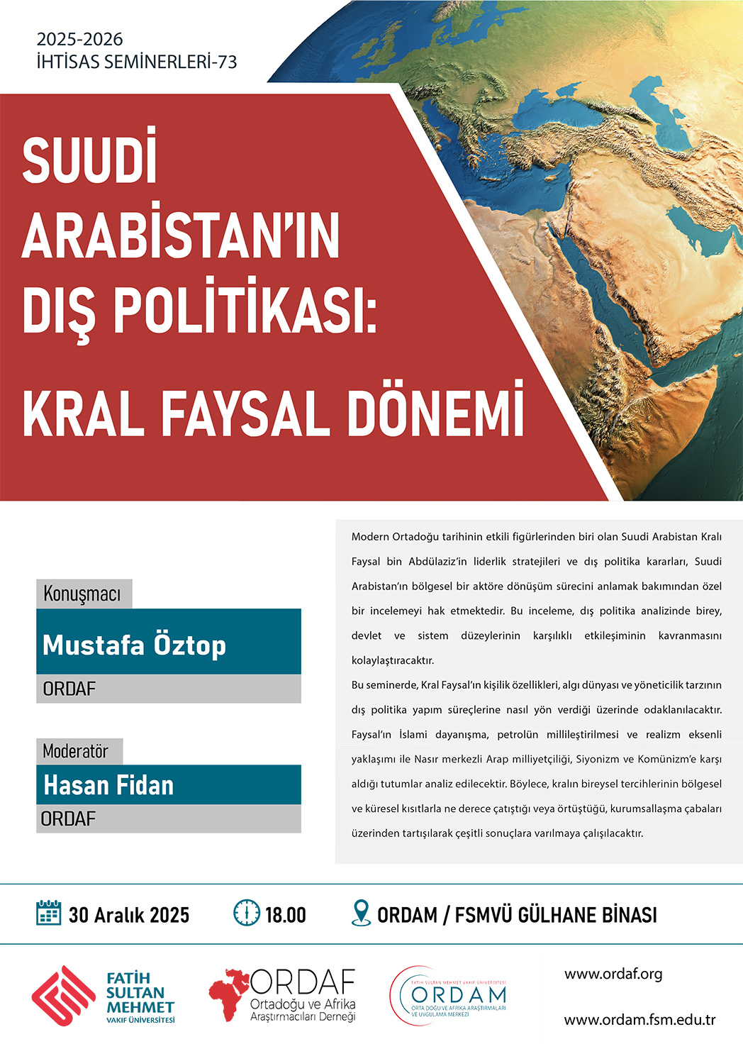 Suudi Arabistan'ın Dış Politikası: Kral Faysal Dönemi
