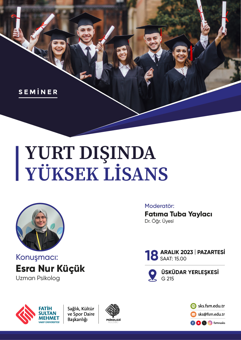Yurtdışında Yüksek Lisans