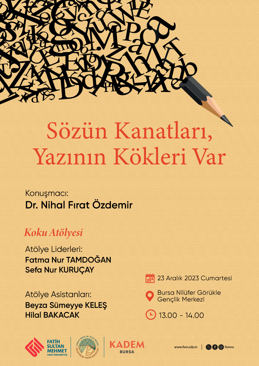 Enstitümüzden Seminer ve Atölye Programı