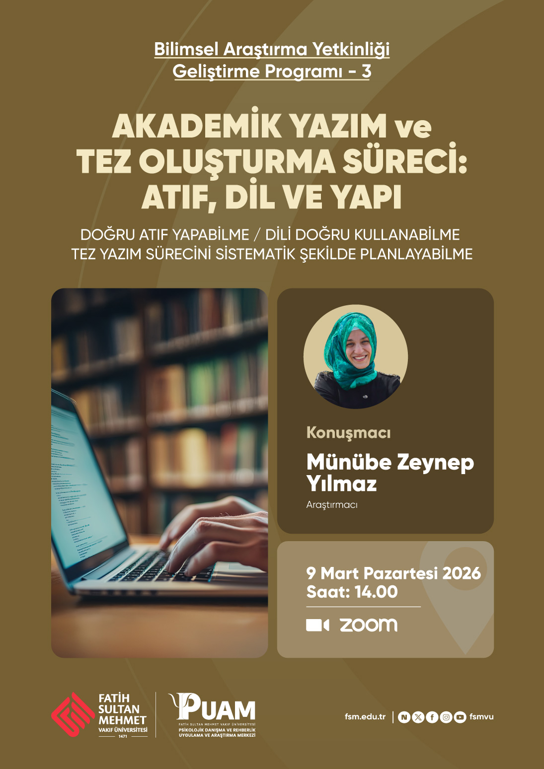 Akademik Yazım ve Tez Oluşturma Süreci: Atıf, Dil ve Yapı