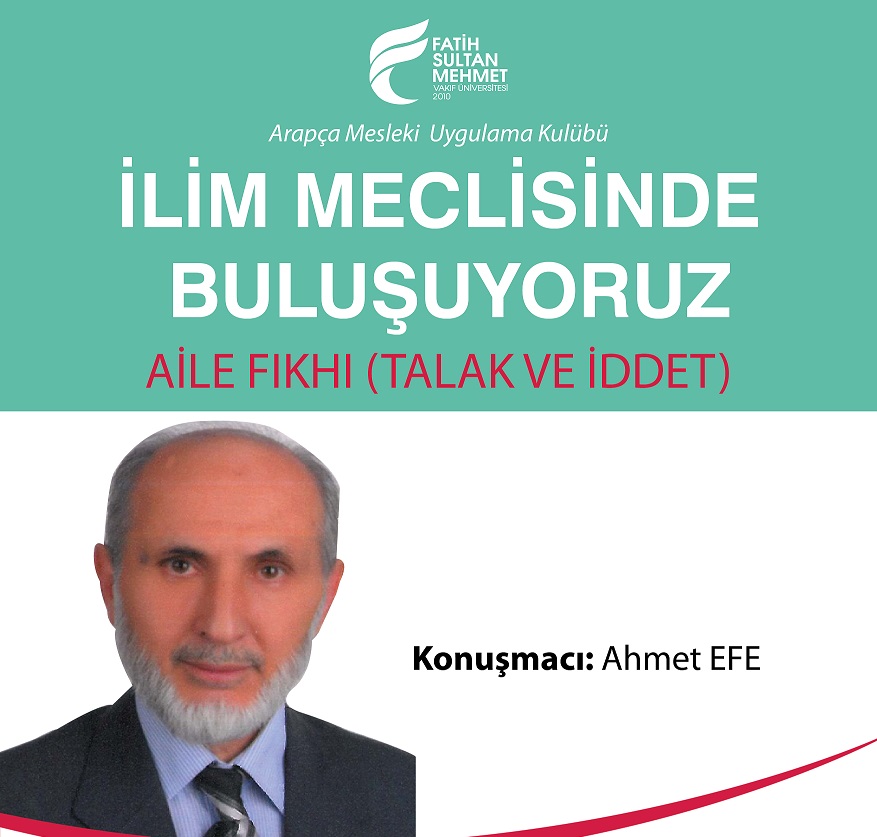 Aile Fıkhı Konferansı (Talak ve İddet)