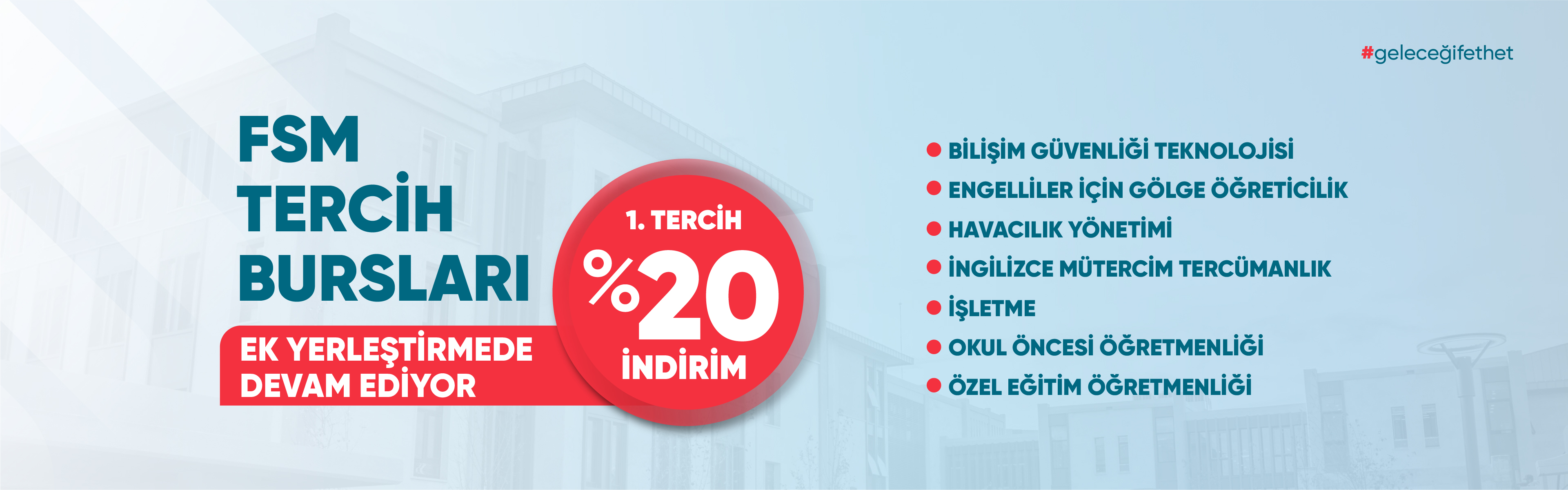 EK TERCİH BURSU