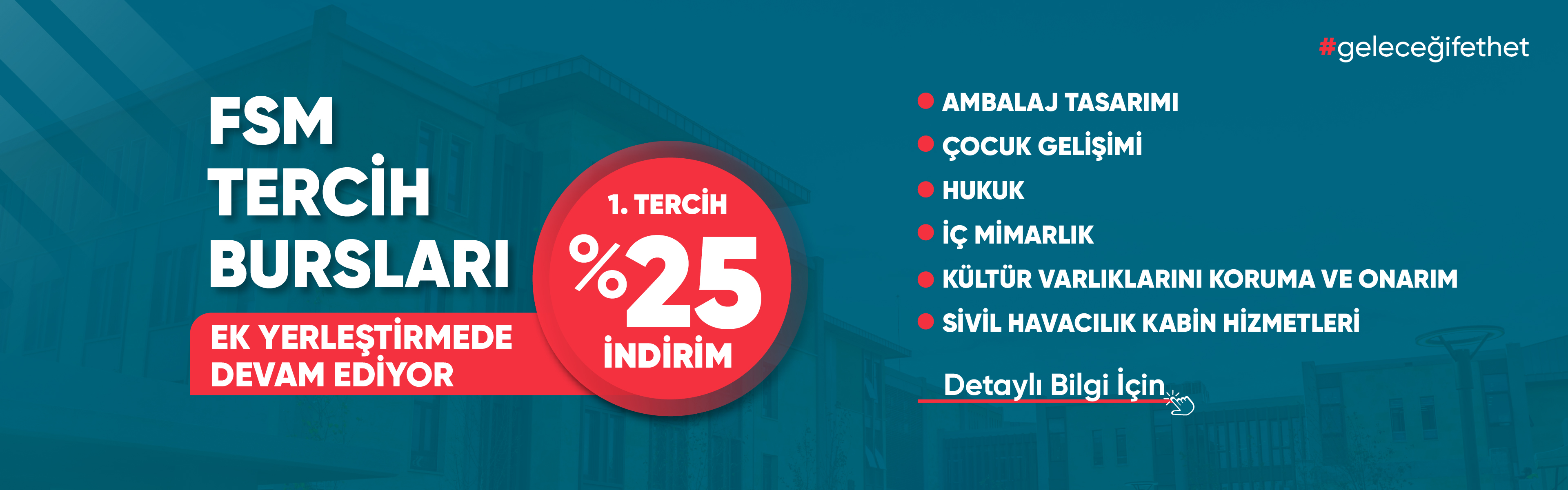 EK TERCİH BURSU