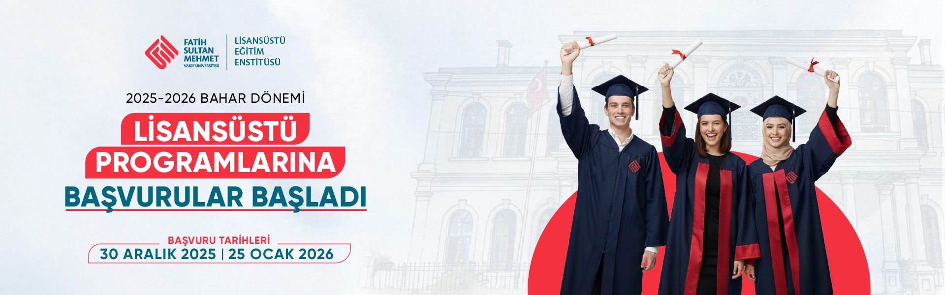 Lisansüstü Eğitim Başvuruları