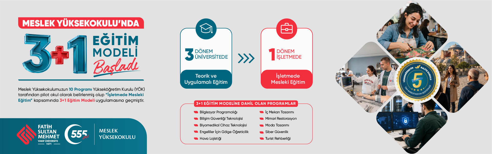 3+1 Eğitim Modeli