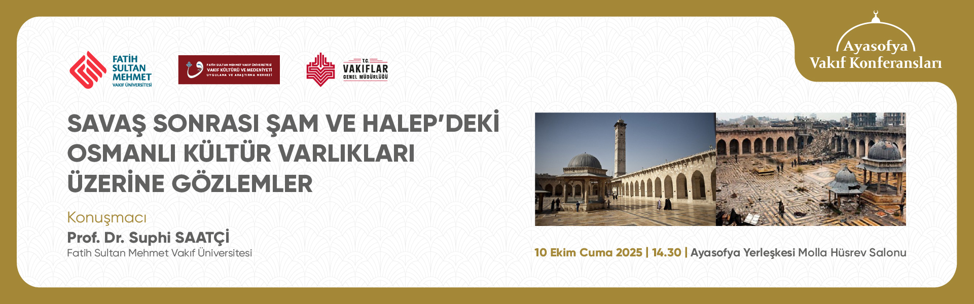 Ayasofya Vakıf Konferansları
