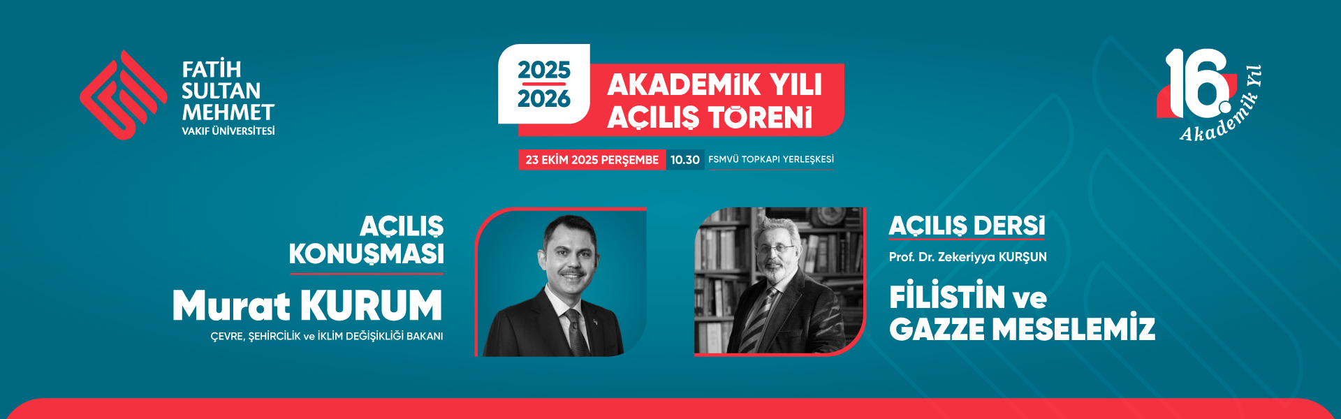 2025-2026 AKADEMİK AÇILIŞ TÖRENİ