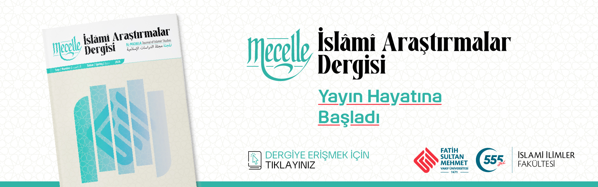 Mecelle Dergisi Yayın Hayatına Başladı
