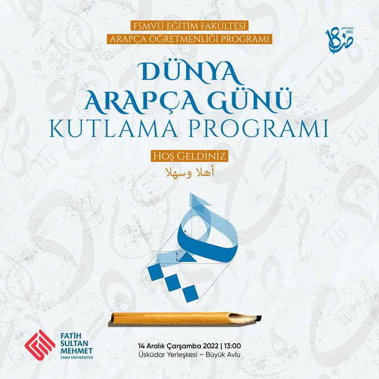 Dünya Arapça Günü Kutlama Programı