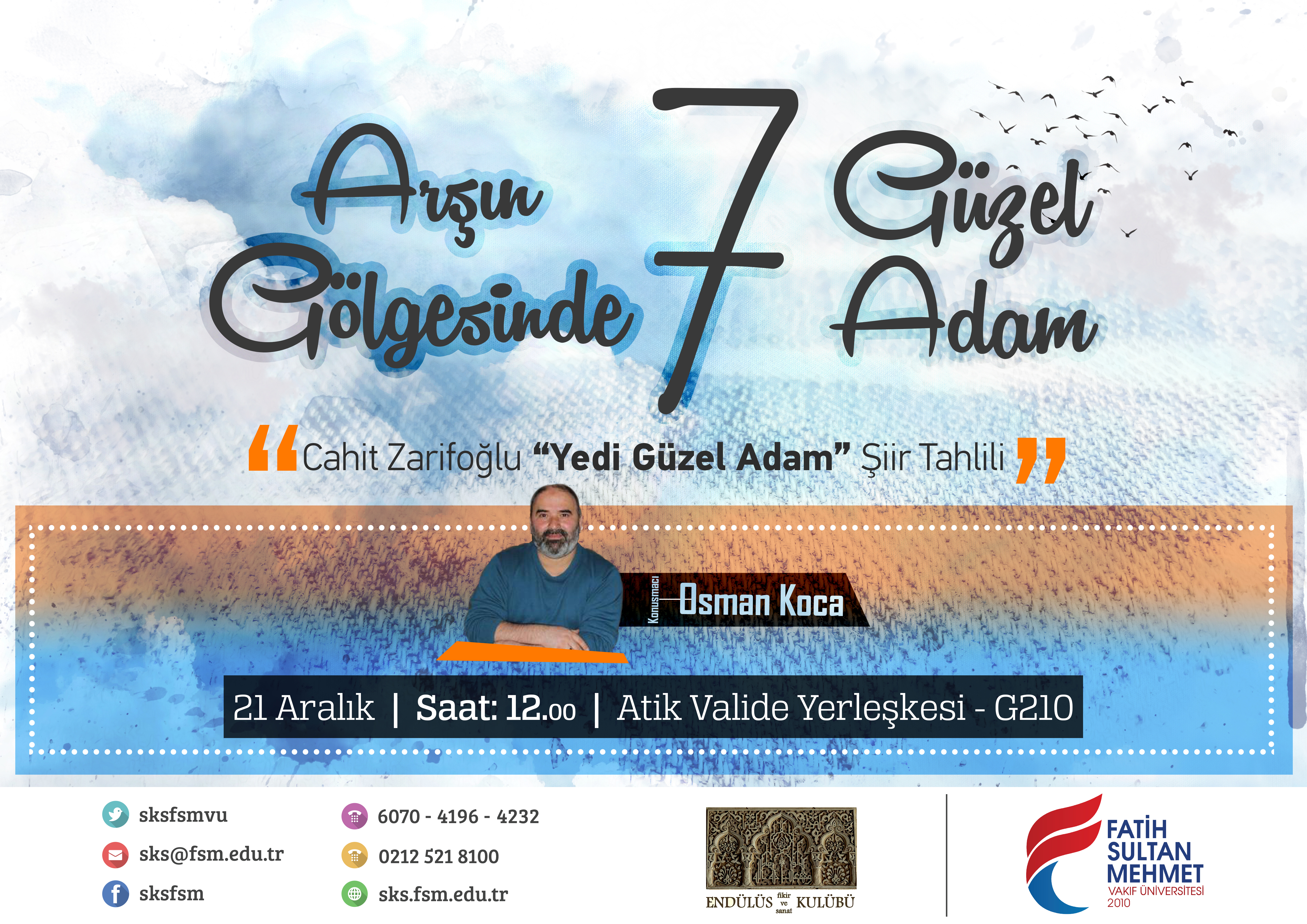 Endülüs Fikir ve Sanat Kulübü - Şiir Tahlili