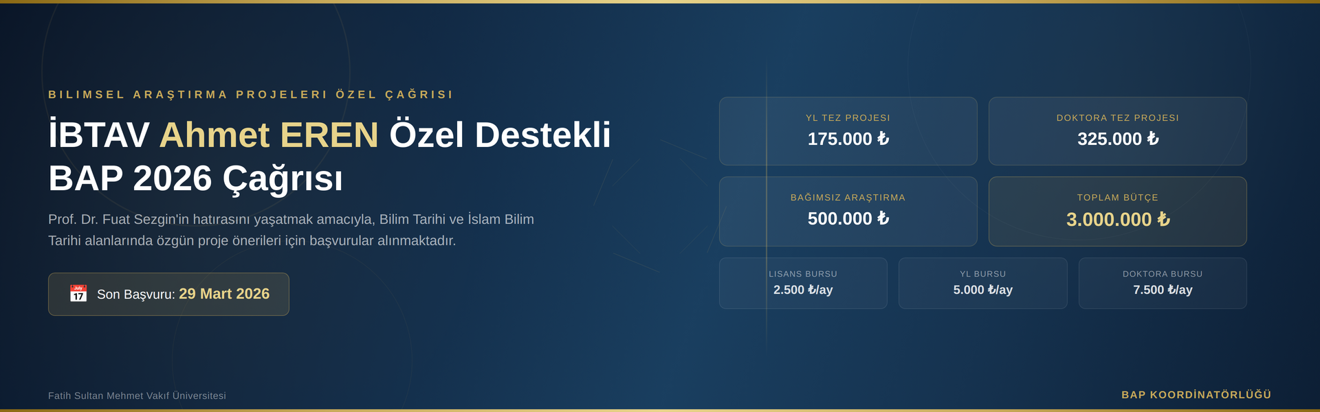 Bilimsel Araştırma Projeleri
