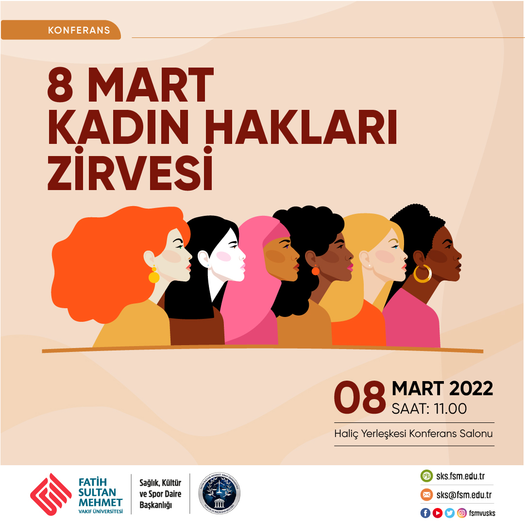 8 MART KADIN HAKLARI ZİRVESİ