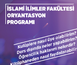 İslami İlimler Fakültesi Oryantasyon Programı