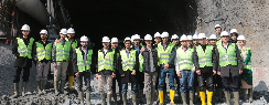 Mahmutbey-Mecidiyeköy Metro İnşaatı İş Sahası Gezisi