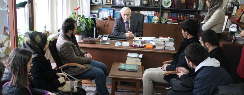 Hukuk Öğrencilerimiz Avukat Muharrem Balcı ile Bir Araya Geldi