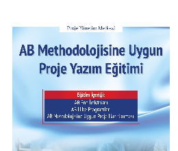 AB Methodolojisine Uygun Proje Yazım Eğitimi