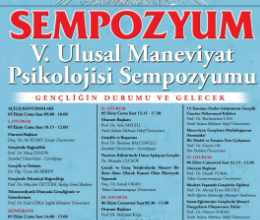 V. Ulusal Maneviyat Psikolojisi Sempozyumu