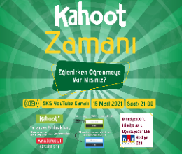 ''KAHOOT Zamanı'' Eğlenirken Öğrenmeye Var mısnız?